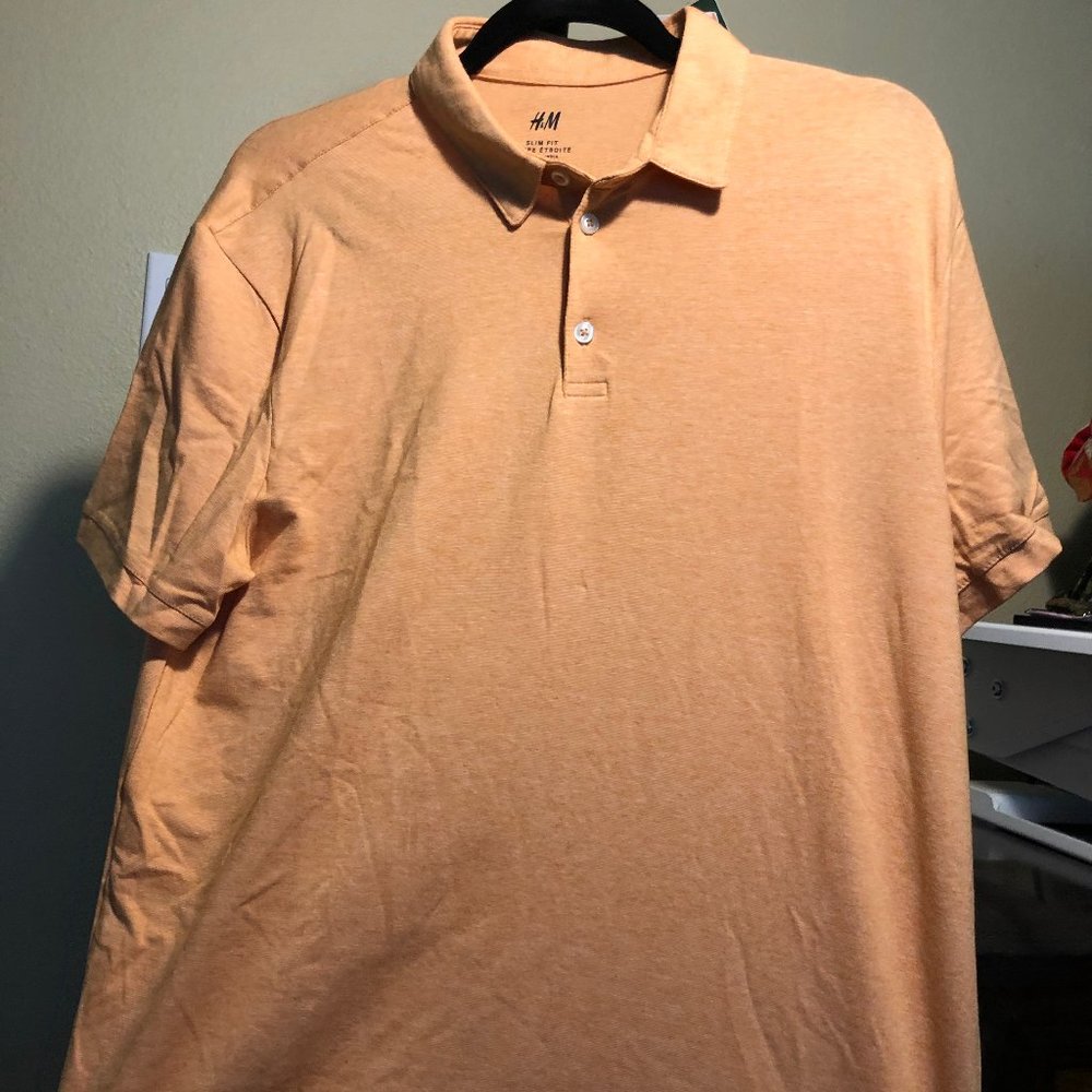 H&M Salmon Polo Shirt